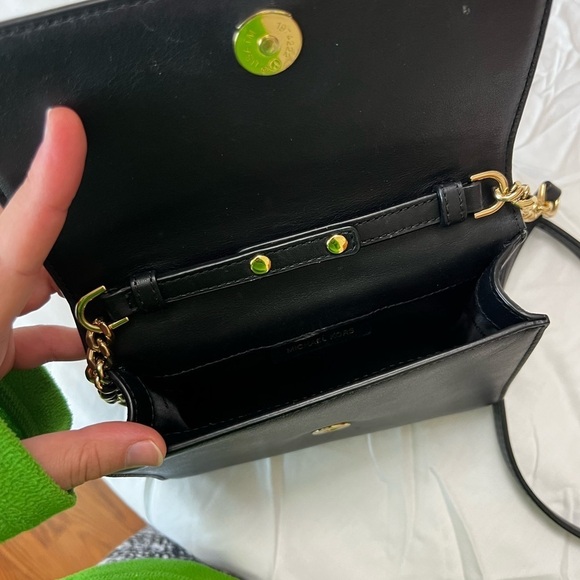 Michael Kors leather with studded hearts crossbody bag - Picture 8 of 8